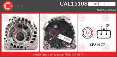 CASCO cal15108gs -  Генератор
