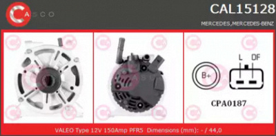 CASCO cal15128as -  Генератор