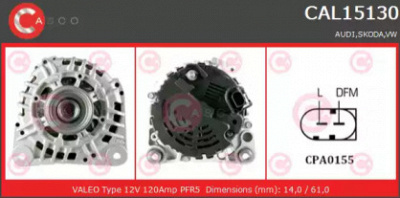 CASCO cal15130as -  Генератор