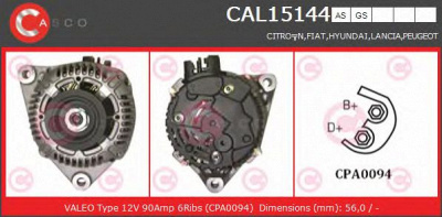 CASCO cal15144gs -  Генератор