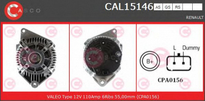 CASCO cal15146gs -  Генератор