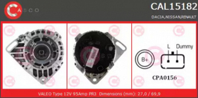CASCO cal15182as -  Генератор