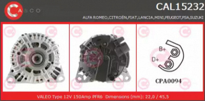 CASCO cal15232as -  Генератор