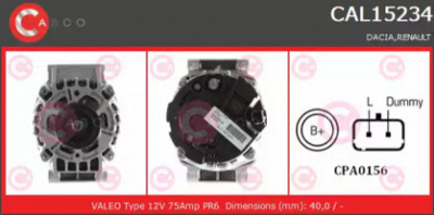 CASCO cal15234gs -  Генератор