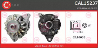 CASCO cal15237as -  Генератор