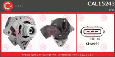 CASCO cal15243as -  Генератор