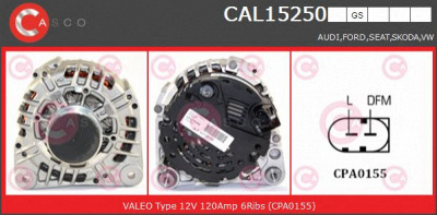 CASCO cal15250gs -  Генератор