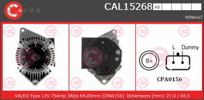 CASCO cal15268as -  Генератор