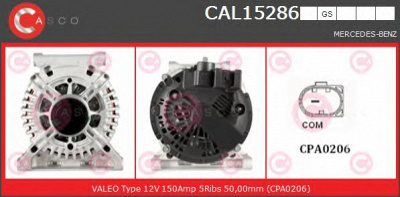 CASCO cal15286gs -  Генератор