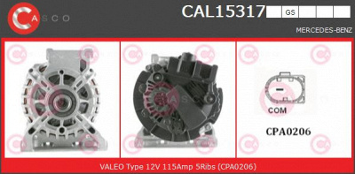 CASCO cal15317gs -  Генератор