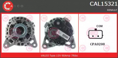 CASCO cal15321as -  Генератор