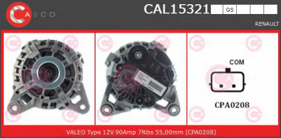CASCO cal15321gs -  Генератор