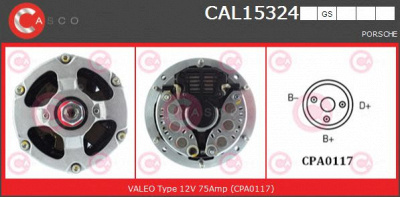 CASCO cal15324gs -  Генератор
