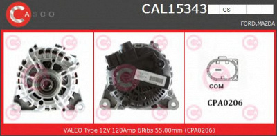 CASCO cal15343gs -  Генератор