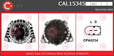 CASCO cal15345gs -  Генератор