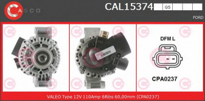 CASCO cal15374gs -  Генератор