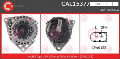 CASCO cal15377gs -  Генератор