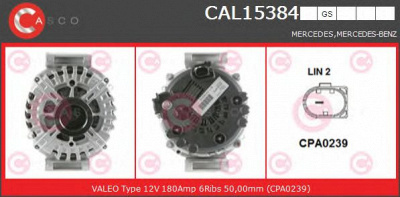 CASCO cal15384gs -  Генератор