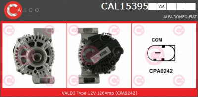 CASCO cal15395gs -  Генератор