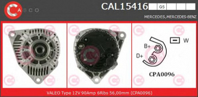 CASCO cal15416gs -  Генератор