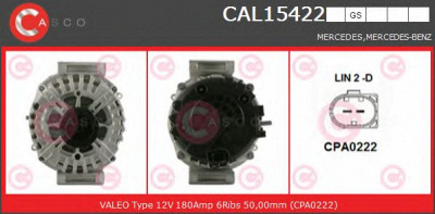 CASCO cal15422gs -  Генератор