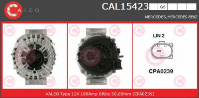 CASCO cal15423gs -  Генератор