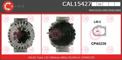 CASCO cal15427gs -  Генератор