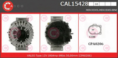 CASCO cal15428gs -  Генератор