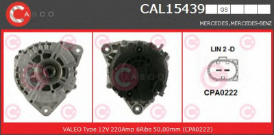 CASCO cal15439gs -  Генератор