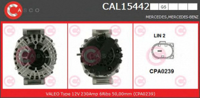 CASCO cal15442gs -  Генератор