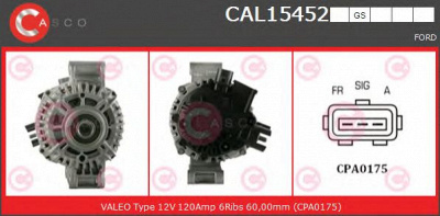 CASCO cal15452gs -  Генератор