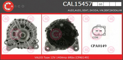 CASCO cal15457gs -  Генератор