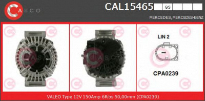 CASCO cal15465gs -  Генератор