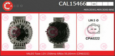 CASCO cal15466gs -  Генератор