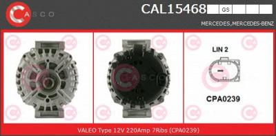 CASCO cal15468gs -  Генератор