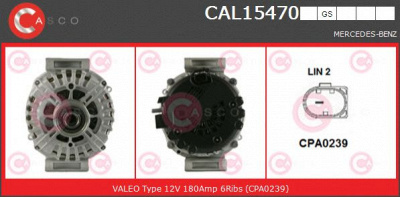 CASCO cal15470gs -  Генератор