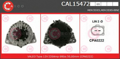 CASCO cal15472gs -  Генератор