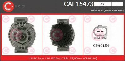 CASCO cal15473gs -  Генератор