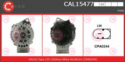 CASCO cal15477gs -  Генератор