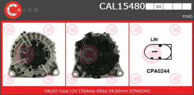 CASCO cal15480gs -  Генератор
