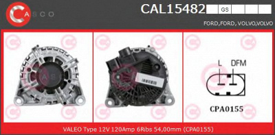 CASCO cal15482gs -  Генератор