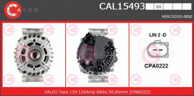 CASCO cal15493gs -  Генератор