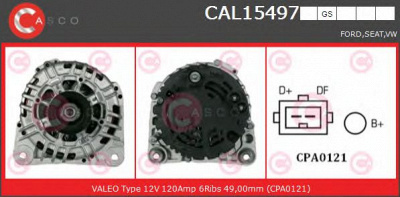 CASCO cal15497gs -  Генератор
