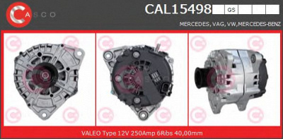 CASCO cal15498gs -  Генератор