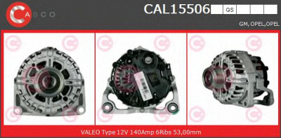 CASCO cal15506gs -  Генератор