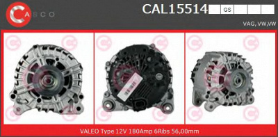 CASCO cal15514gs -  Генератор