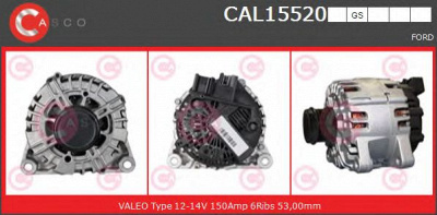 CASCO cal15520gs -  Генератор