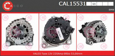 CASCO cal15531gs -  Генератор