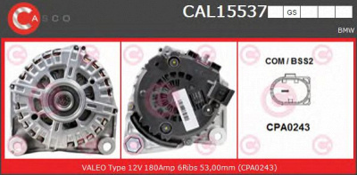 CASCO cal15537gs -  Генератор