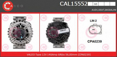 CASCO cal15552gs -  Генератор